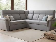 Fotogalerie Rohová rozkládací sedací souprava Bára - šedá - levá 