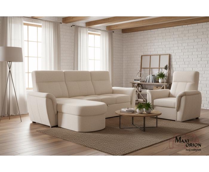 Takto může křeslo Bára doplnit Vaši sedací soupravu