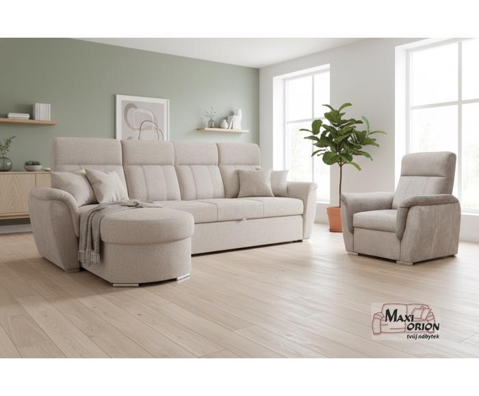 Takto může křeslo Bára doplnit Vaši sedací soupravu