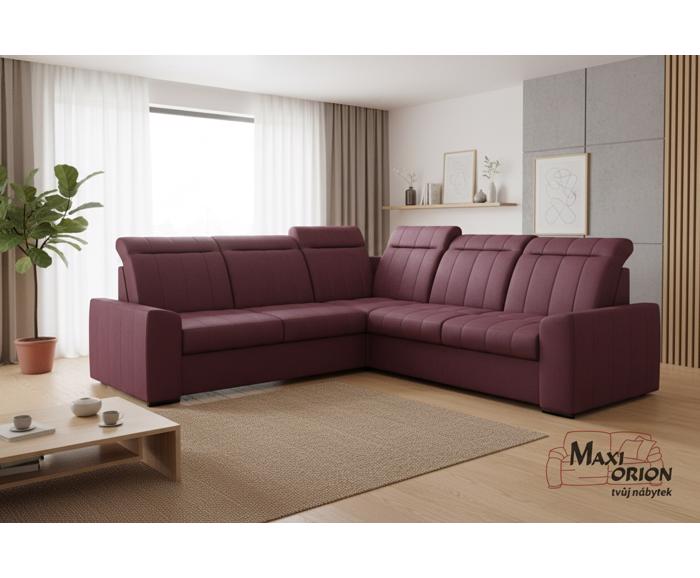 Ukázka interiéru – takto může vypadat Vaše sedací souprava Marshall ve tvaru L