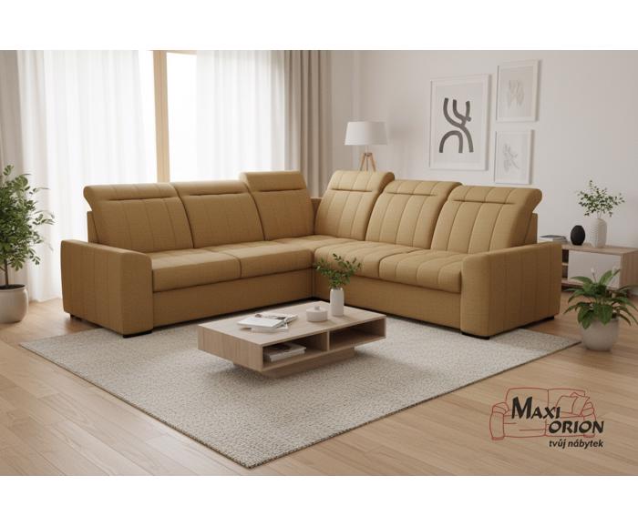 Ukázka interiéru – takto může vypadat Vaše sedací souprava Marshall ve tvaru L