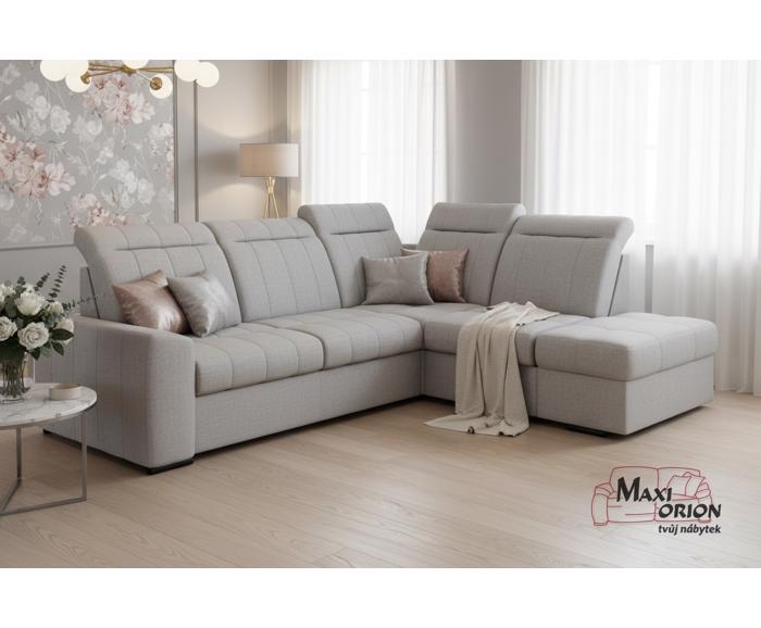 Ukázka interiéru – takto může vypadat Vaše sedací souprava Marshall ve tvaru L