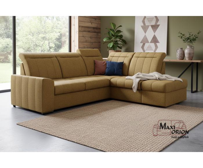 Ukázka interiéru – takto může vypadat Vaše sedací souprava Marshall ve tvaru L