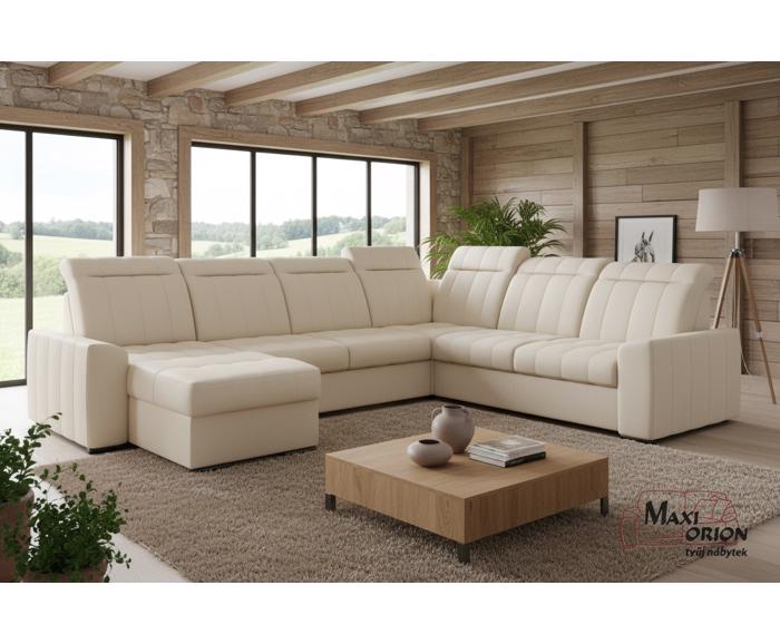 Ukázka interiéru - sedačka Marshall, barva na prodejně ve světlejším odstínu Moly 02