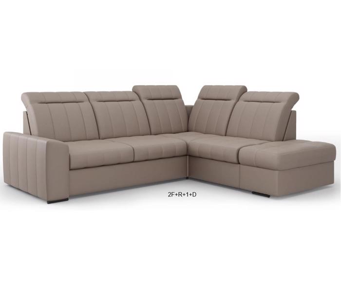 Fotogalerie Rozkládací rohová sedací souprava Marshall do L 