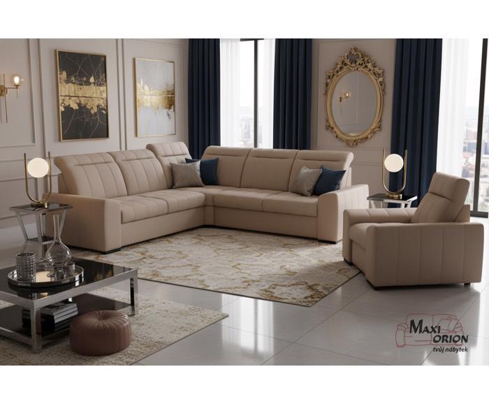 Ukázka interiéru – takto může vypadat Vaše křeslo Marshall v kombinaci se sedací soupravou Marshall v nabídce