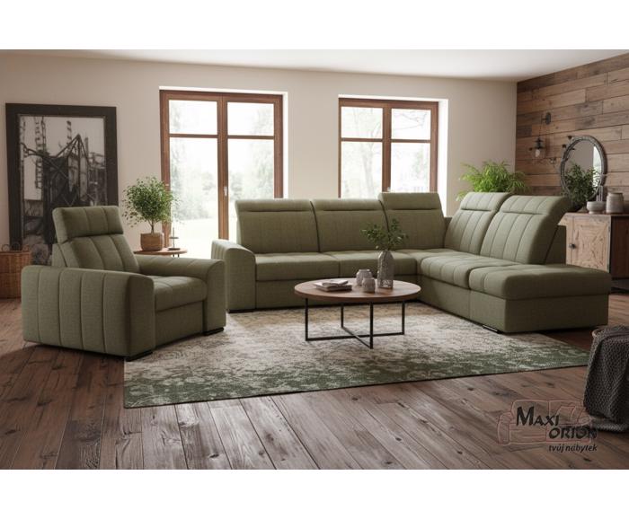 Ukázka interiéru – takto může vypadat Vaše křeslo Marshall v kombinaci se sedací soupravou Marshall v nabídce