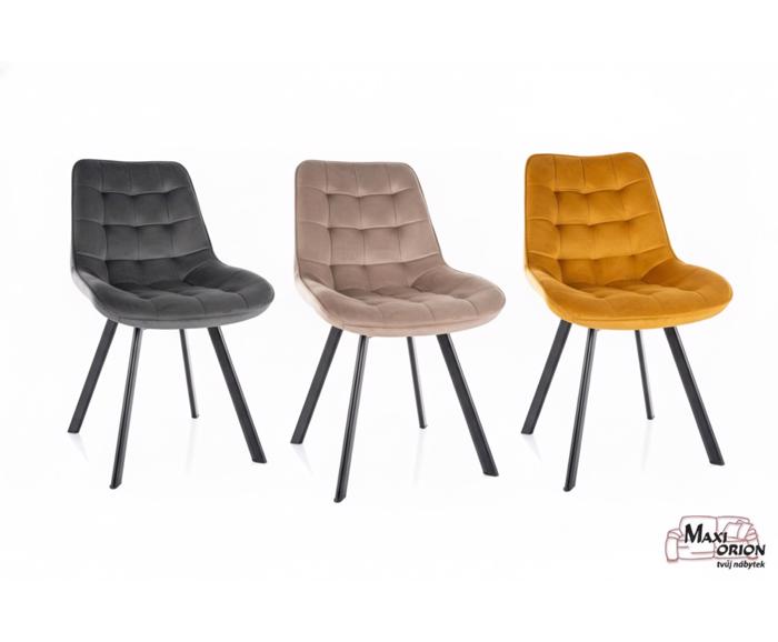 Otočné židle Moty Velvet v nabídce ve více barvách
