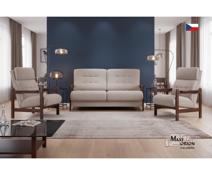 Ukázka interiéru – takto může vypadat Vaše sedací souprava Barbora s křesly 