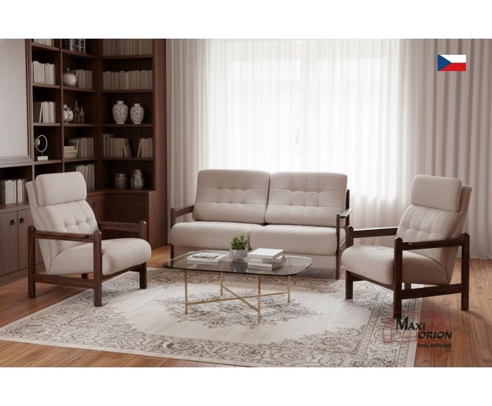 Ukázka interiéru – takto může vypadat Vaše sedací souprava Barbora s křesly 