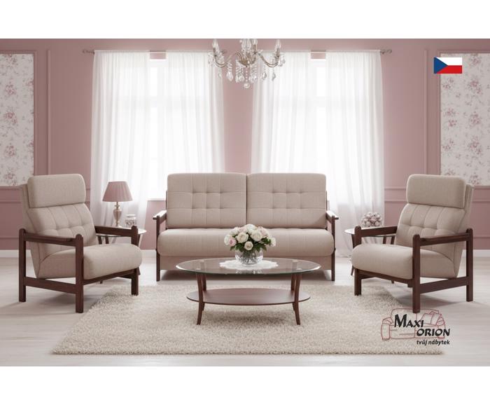 Ukázka interiéru – takto může vypadat Vaše sedací souprava Barbora s křesly 