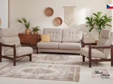 Fotogalerie Sedací souprava Barbora + dvě křesla - výběr barev Tarim