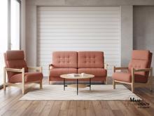 Fotogalerie Sedací souprava Barbora s křesly - bez rozkladu