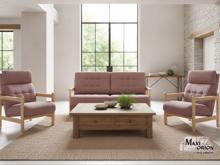 Fotogalerie Sedací souprava Barbora 2R + 1 + 1 - očalounění rozkladu, výběr barev