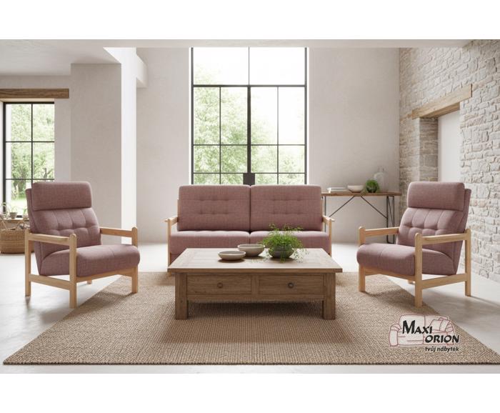 Ukázka interiéru – takto může vypadat Vaše sedací souprava Barbora s křesly 