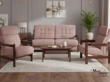 Fotogalerie Sedací souprava Barbora 2R + 1 + 1 - očalounění rozkladu, výběr barev