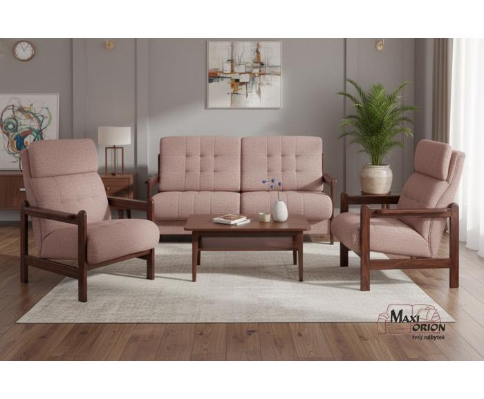 Ukázka interiéru – takto může vypadat Vaše sedací souprava Barbora s křesly 