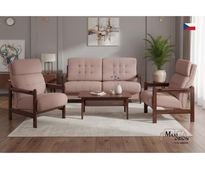 Ukázka interiéru – takto může vypadat Vaše sedací souprava Barbora s křesly 