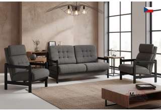 Ukázka interiéru – takto může vypadat Vaše sedací souprava Barbora s křesly 