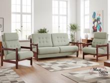 Fotogalerie Sedací souprava Barbora 2R + 1 + 1 - očalounění rozkladu, výběr barev