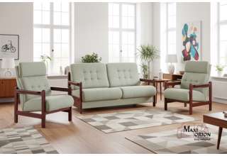 Ukázka interiéru – takto může vypadat Vaše sedací souprava Barbora s křesly 