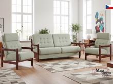 Fotogalerie Sedací souprava Barbora + dvě křesla - výběr barev Tarim