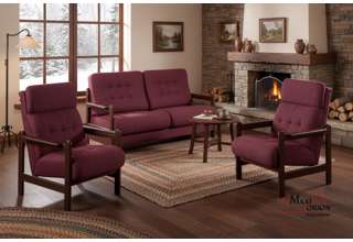 Ukázka interiéru – takto může vypadat Vaše sedací souprava Barbora s křesly 