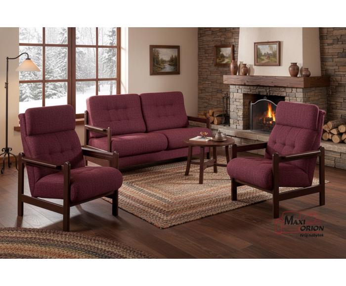 Ukázka interiéru – takto může vypadat Vaše sedací souprava Barbora s křesly 