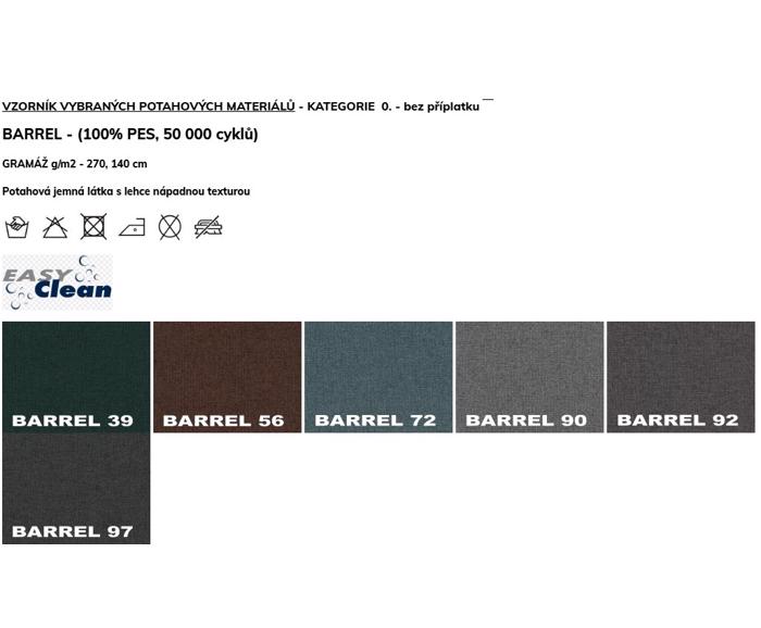 Fotogalerie Pohovka Barbora z masivu s úložným prostorem