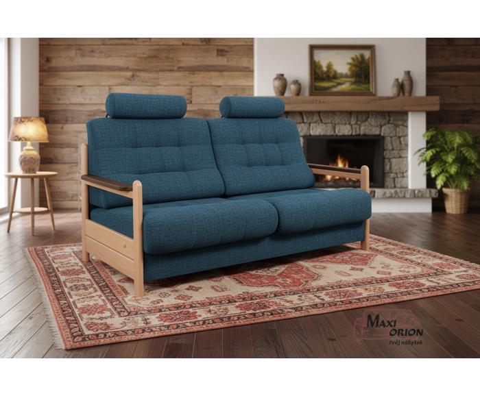 Ukázka interiéru – takto může vypadat Vaše sedací souprava Barbora s opěrkami hlavy – lze doobjednat