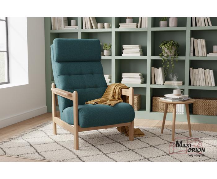 Křeslo Barbora z masivu - ukázka interiéru