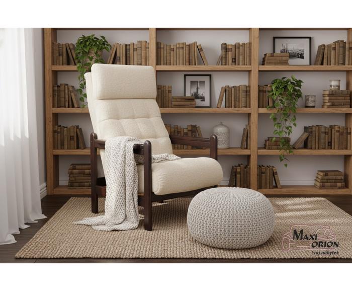 Křeslo Barbora z masivu - ukázka interiéru