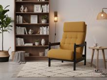 Fotogalerie Křeslo Barbora z masivu