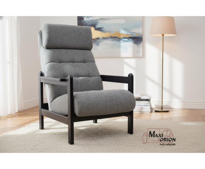 Křeslo Barbora z masivu - ukázka interiéru