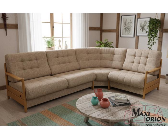 Ukázka interiéru – takto může vypadat Vaše rohová sedací souprava Barbora 