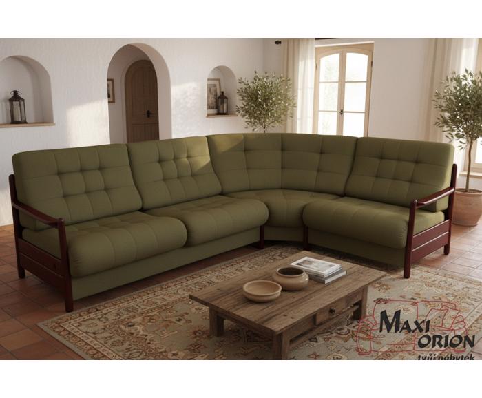 Ukázka interiéru – takto může vypadat Vaše rohová sedací souprava Barbora 