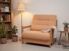 Fotogalerie Rozkládací půlpohovka/křeslo Barbora z masivu