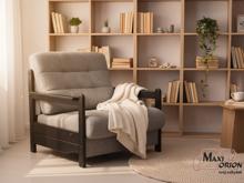 Fotogalerie Rozkládací půlpohovka/křeslo Barbora z masivu