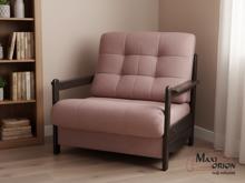 Fotogalerie Rozkládací půlpohovka/křeslo Barbora z masivu