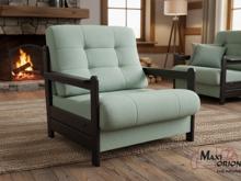 Fotogalerie Rozkládací půlpohovka/křeslo Barbora z masivu