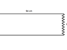 Fotogalerie Kuchyňská pracovní deska 38 mm hloubky 60cm / délky 94 cm - Dark Atelier- ohraněná z levé strany