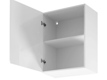 Fotogalerie G60 P/L (60 cm) levá, horní skříňka kuchyňské linky Aspen  - bílá