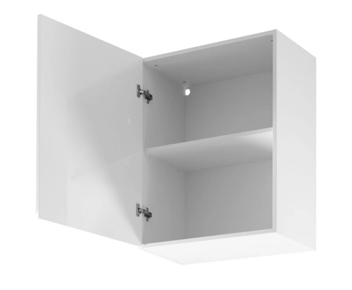 Fotogalerie G60 P/L (60 cm) levá, horní skříňka kuchyňské linky Aspen  - bílá