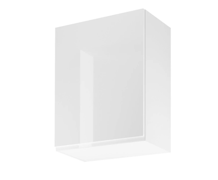 Fotogalerie G60 P/L (60 cm) levá, horní skříňka kuchyňské linky Aspen  - bílá