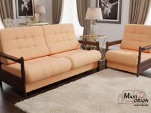 Fotogalerie Pohovka Barbora z masivu s úložným prostorem