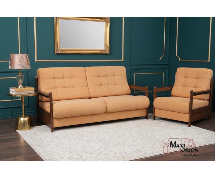 Ukázka interiéru – takto může vypadat Vaše pohovka a křeslo Barbora