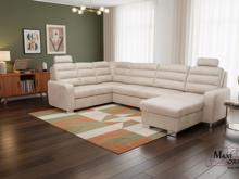 Fotogalerie Pohodlná sedací souprava Broadway do U béžová