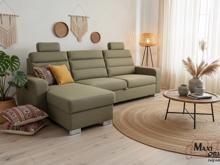 Fotogalerie Malá sedací souprava ve tvaru L Broadway - výběr potahů