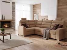 Fotogalerie Sedací souprava Broadway ve tvaru L - výběr potahů 