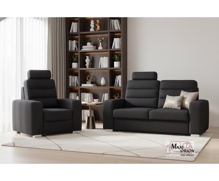 Ukázka interiéru – takto může vypadat Vaše pohovka Broadway v kombinaci s křeslem Broadway v nabídce